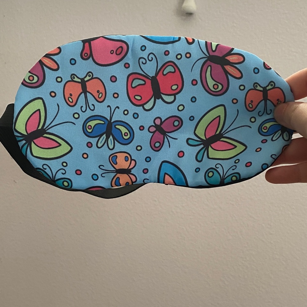 Colorful Butterfly Sleep Mask